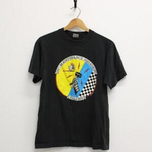 Vintage 35th Maintenance Squadron Iceland T Shirt Medium